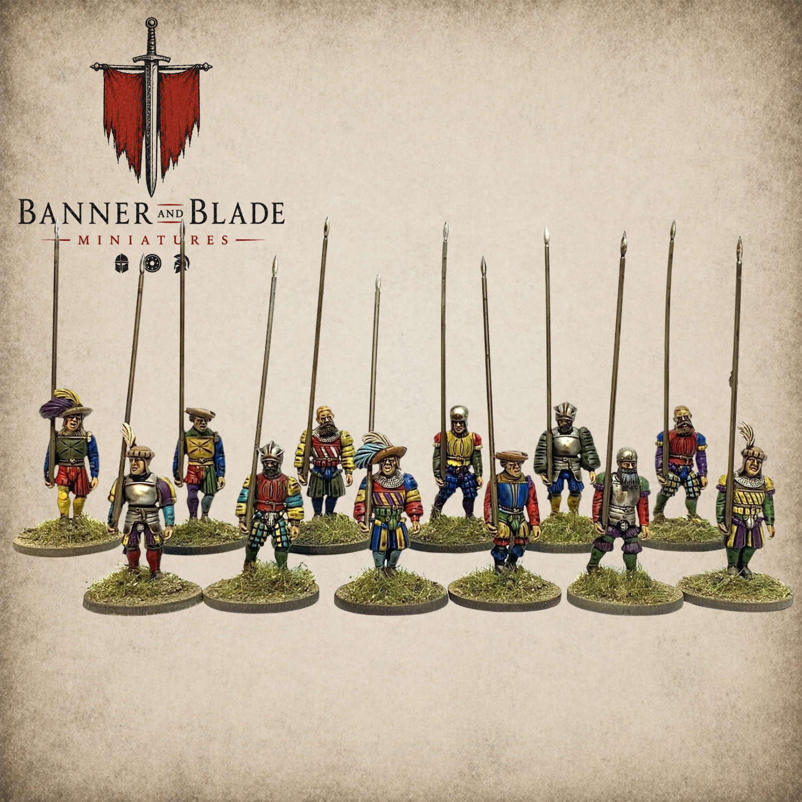 LANDSKNECHT PIKEMEN INFANTRY