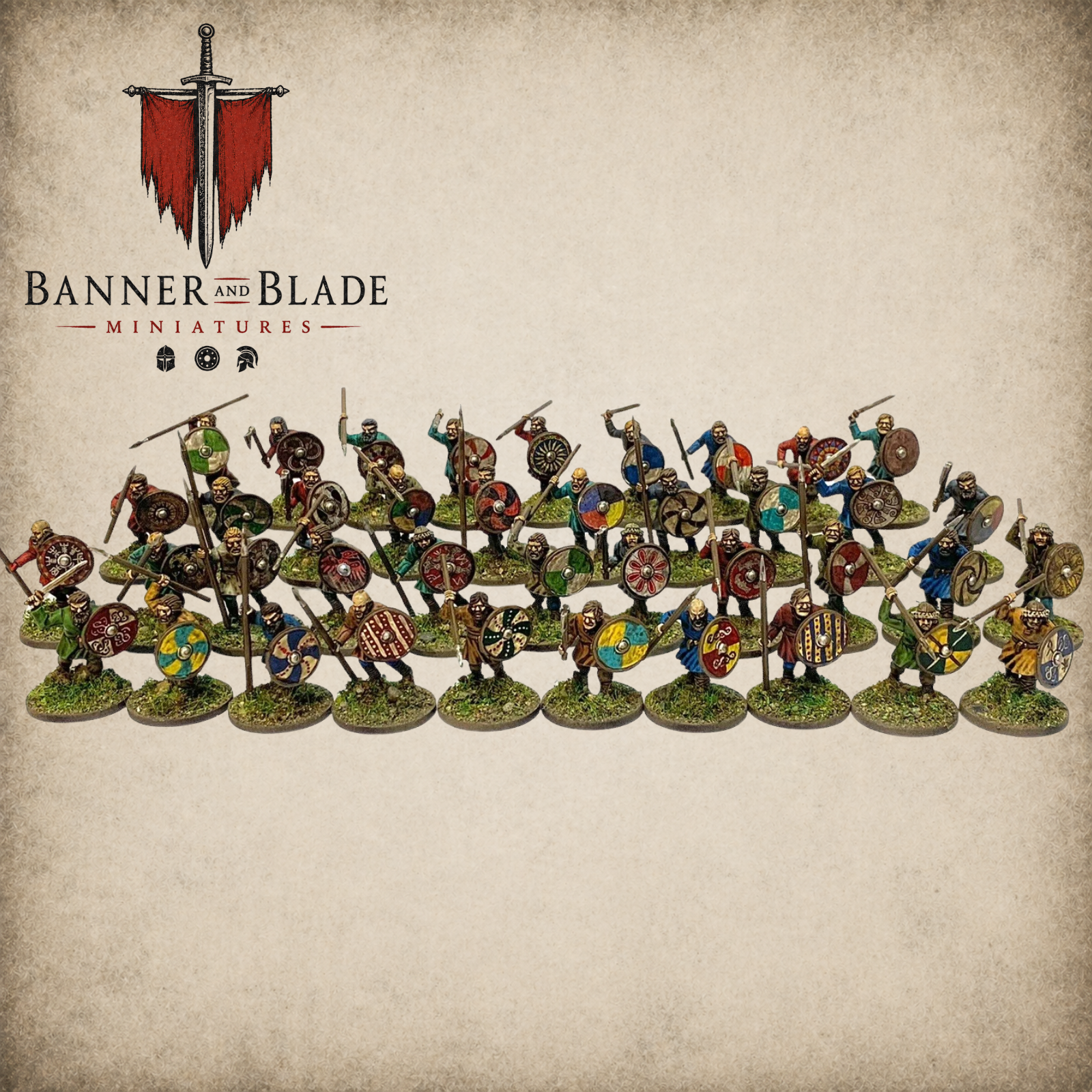 DARK AGE LIGHT VIKING/SAXON WARRIORS
