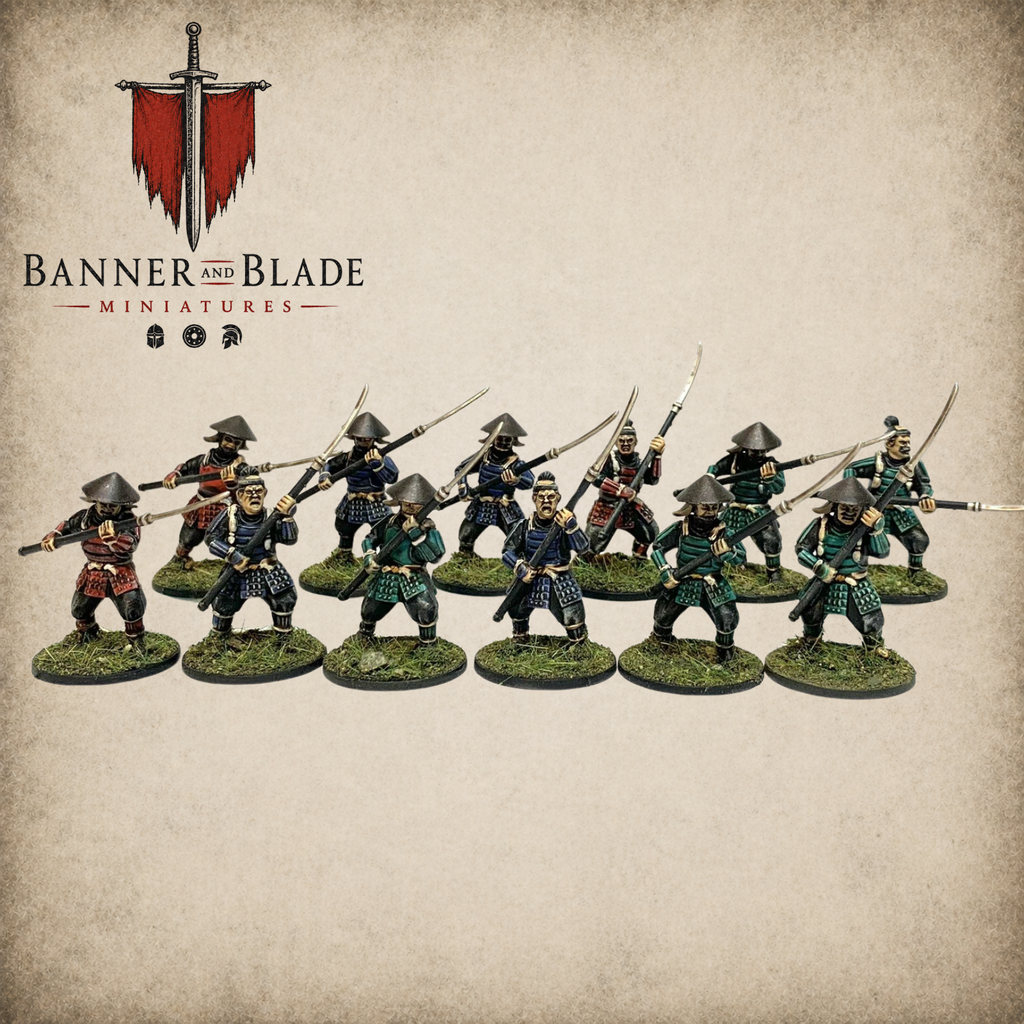 ASHIGARU SAMURAI WITH YARI