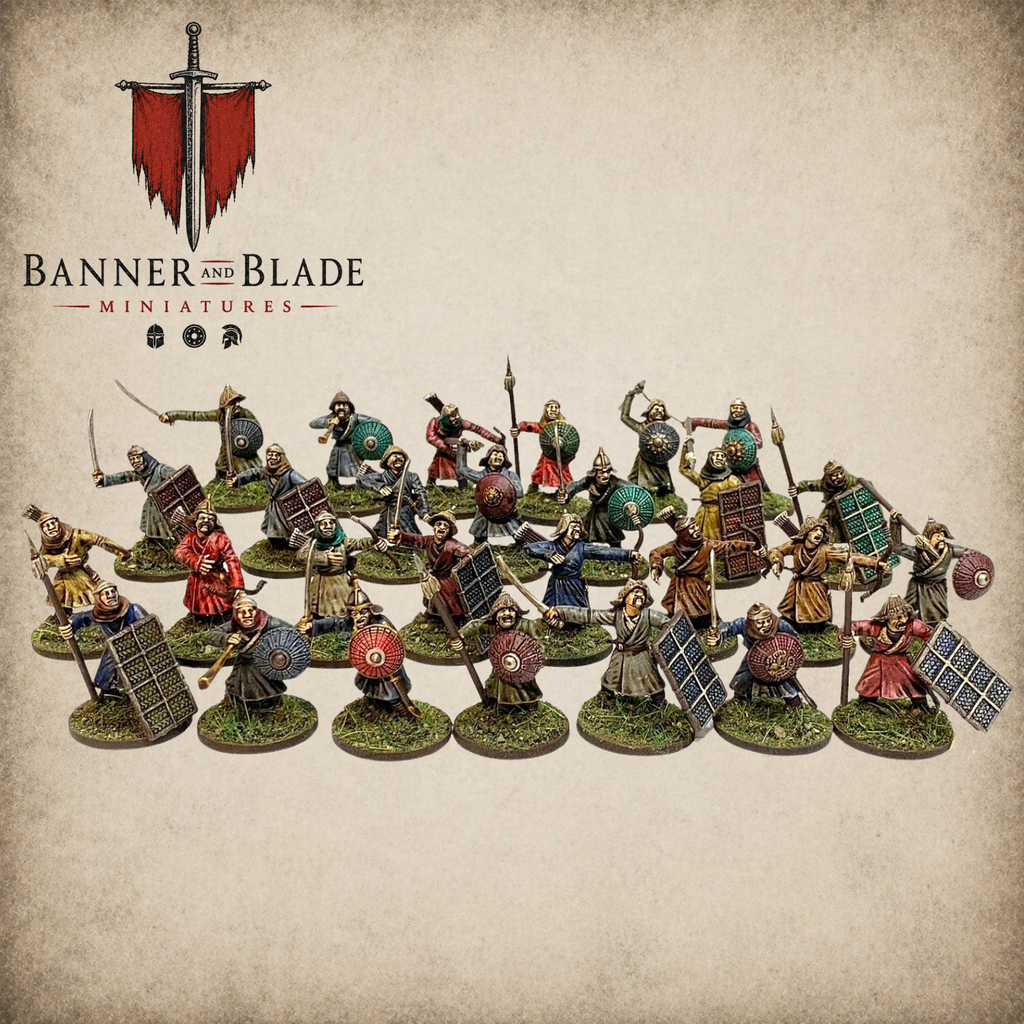 MONGOL INFANTRY WARRIORS