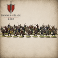 EARLY SAXON UNARMOURED WARRIORS