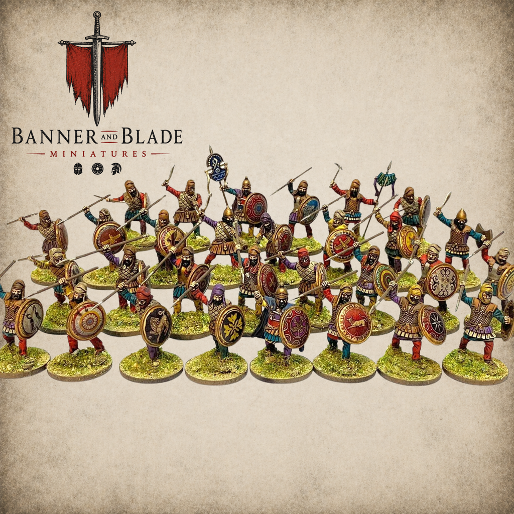 PERSIAN ARMOURED SPEARMEN