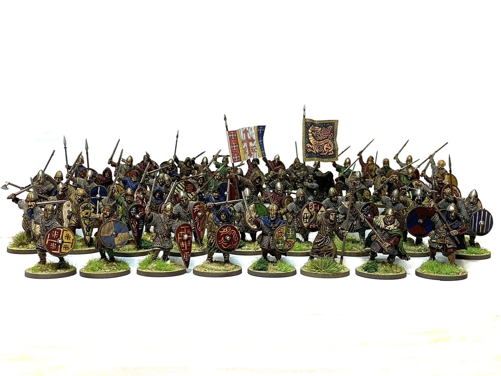 LATE SAXON WARRIOR HORDE ARMY