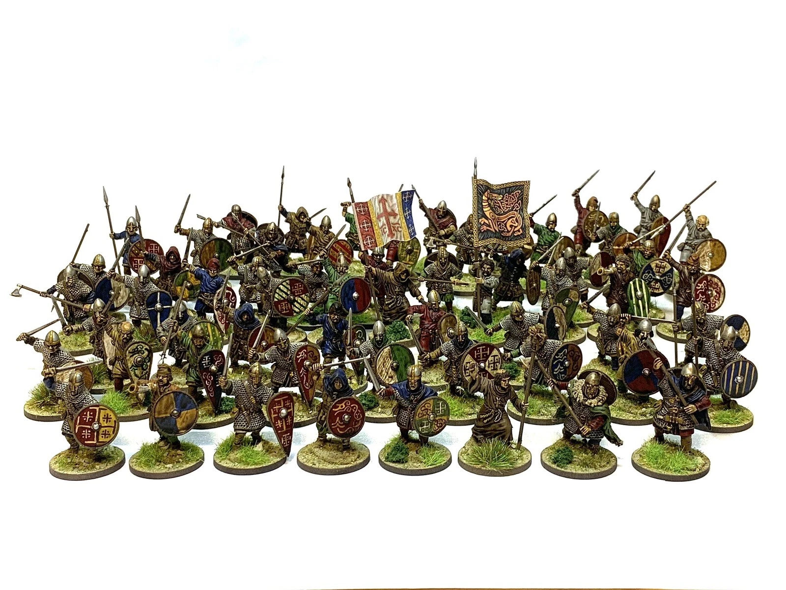 LATE SAXON WARRIOR HORDE ARMY