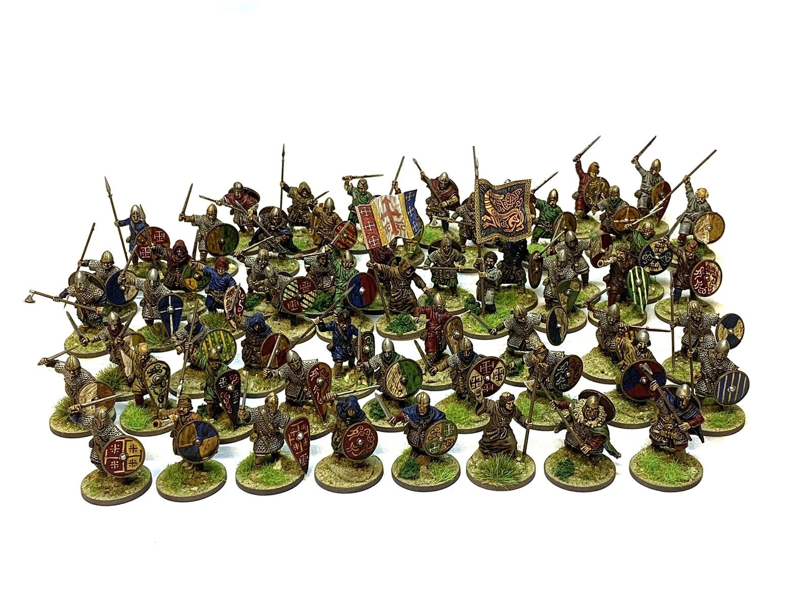 LATE SAXON WARRIOR HORDE ARMY