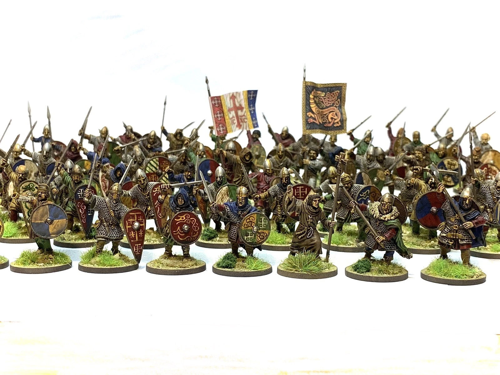 LATE SAXON WARRIOR HORDE ARMY