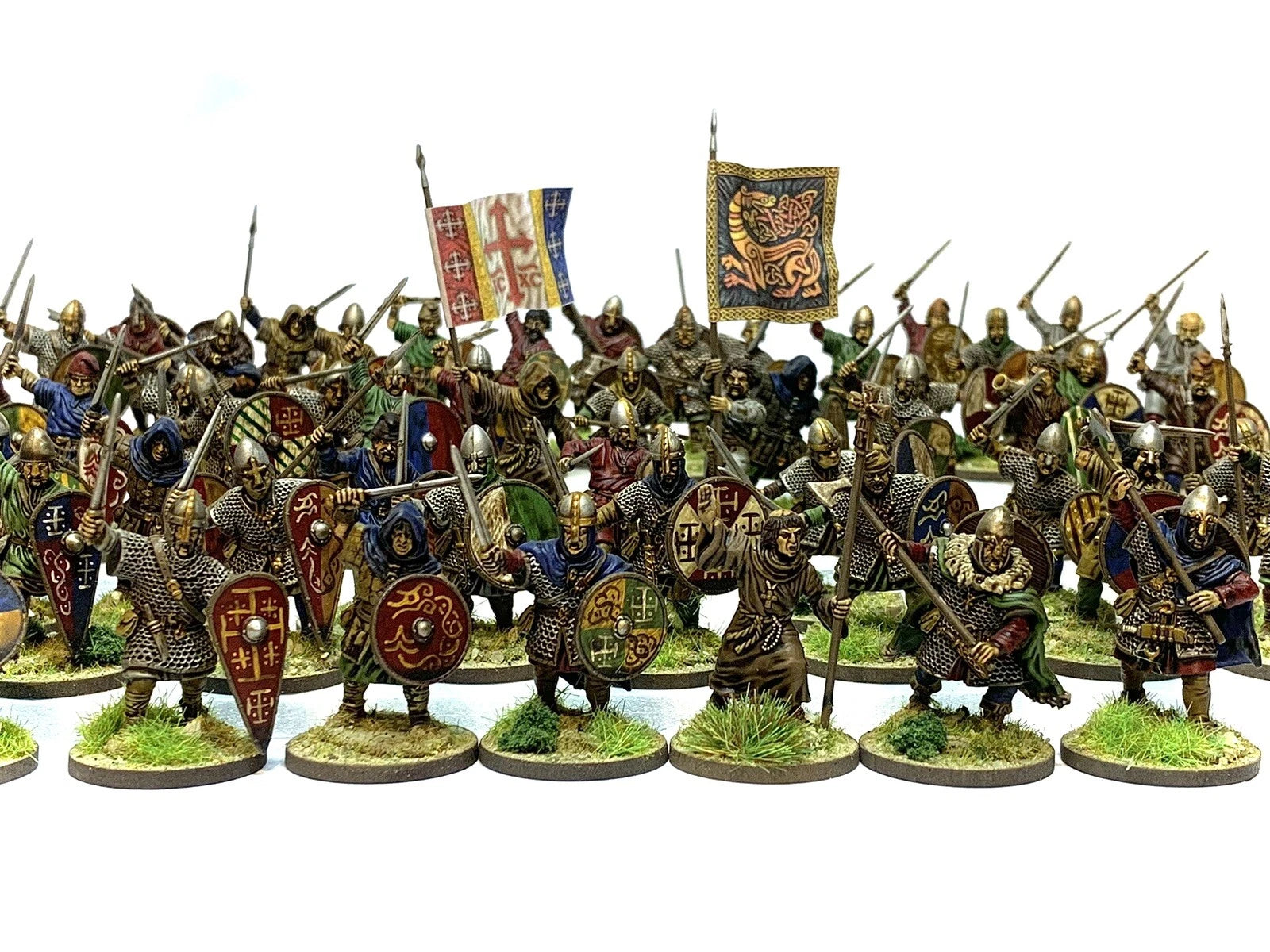 LATE SAXON WARRIOR HORDE ARMY