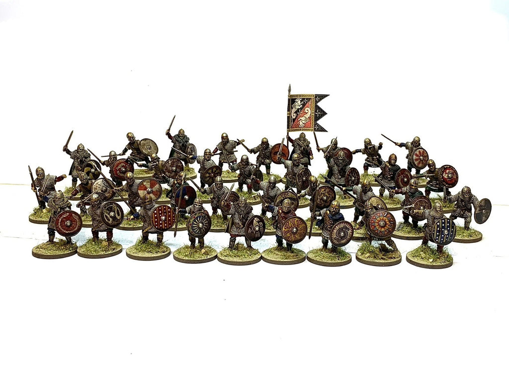 EARLY SAXON ARMOURED WARRIORS