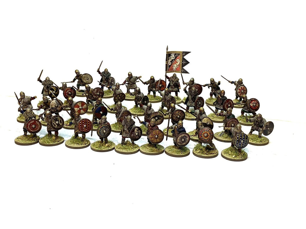 EARLY SAXON ARMOURED WARRIORS