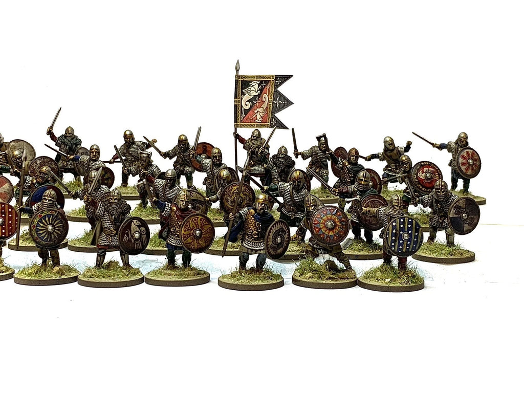 EARLY SAXON ARMOURED WARRIORS
