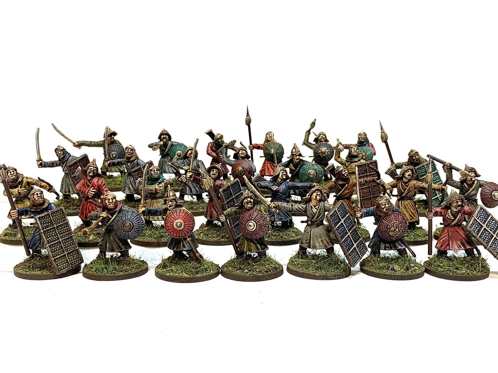 MONGOL INFANTRY WARRIORS