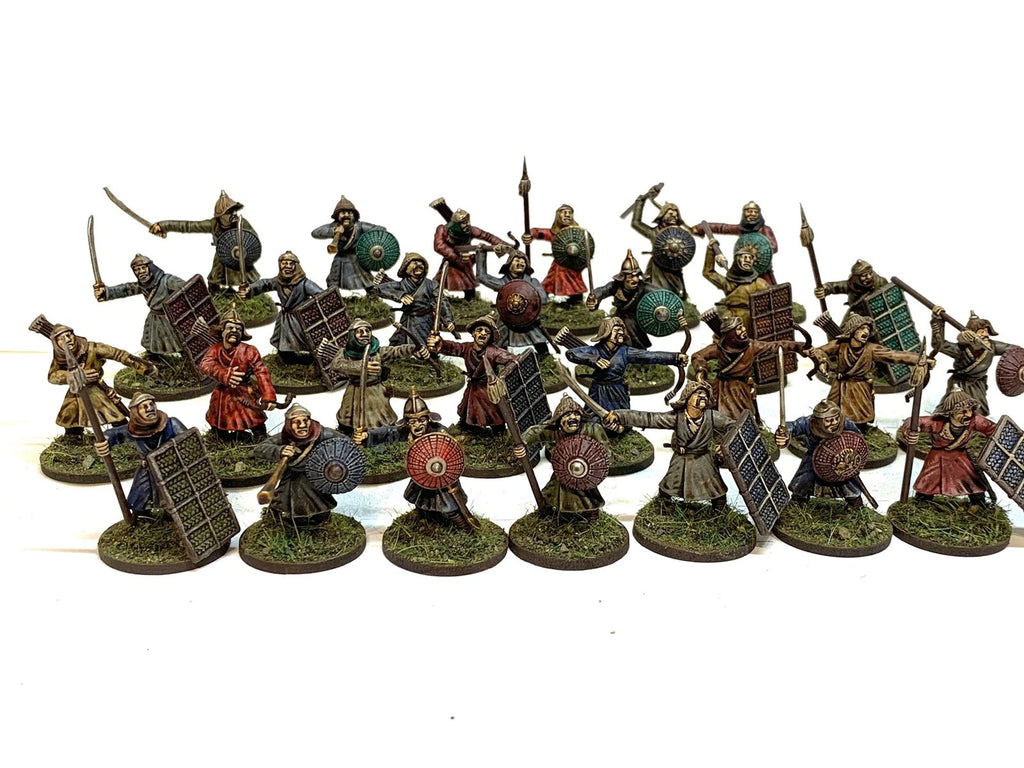 MONGOL INFANTRY WARRIORS