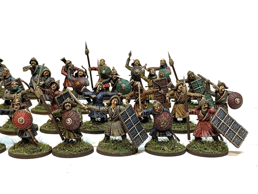 MONGOL INFANTRY WARRIORS