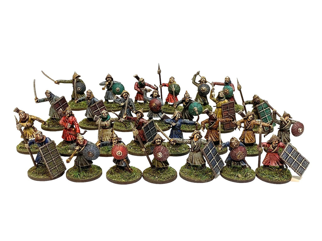 MONGOL INFANTRY WARRIORS