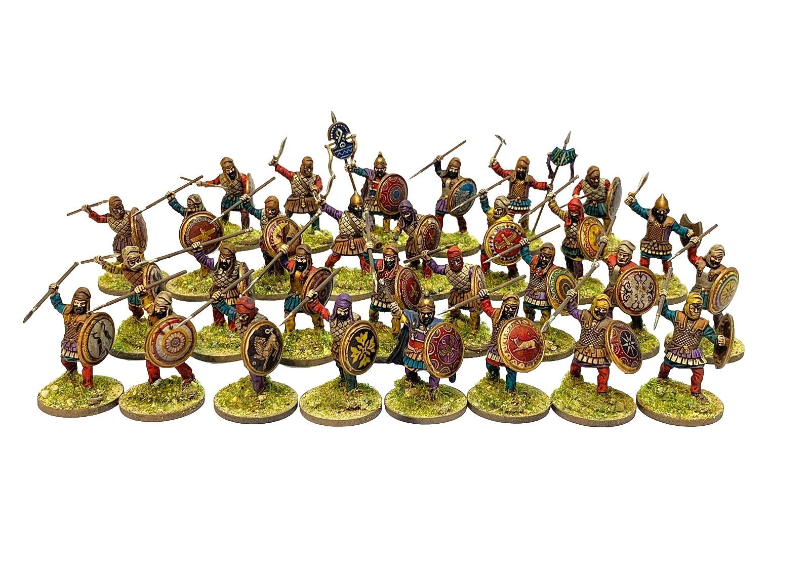 PERSIAN ARMOURED SPEARMEN
