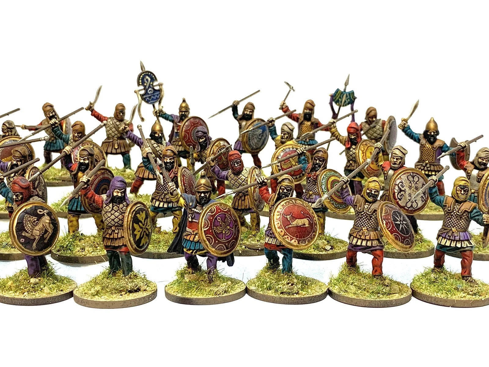 PERSIAN ARMOURED SPEARMEN