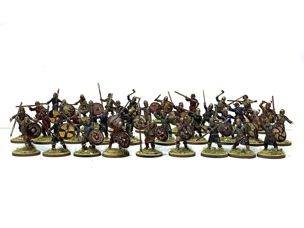 EARLY SAXON UNARMOURED WARRIORS