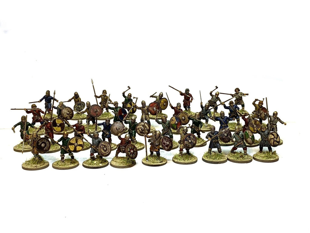 EARLY SAXON UNARMOURED WARRIORS