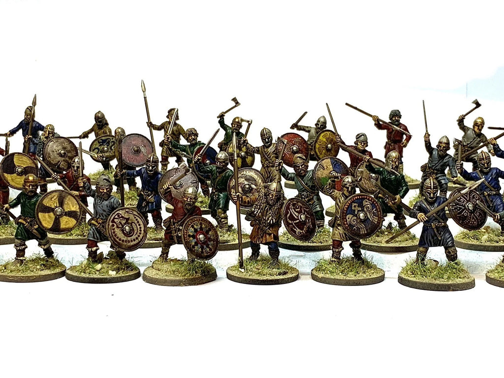 EARLY SAXON UNARMOURED WARRIORS