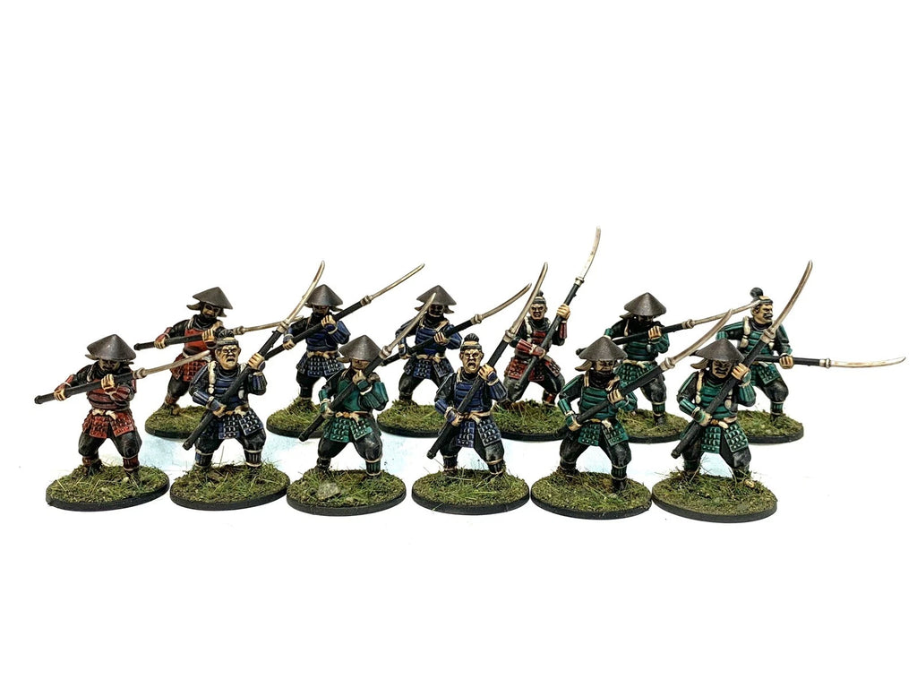 ASHIGARU SAMURAI WITH YARI