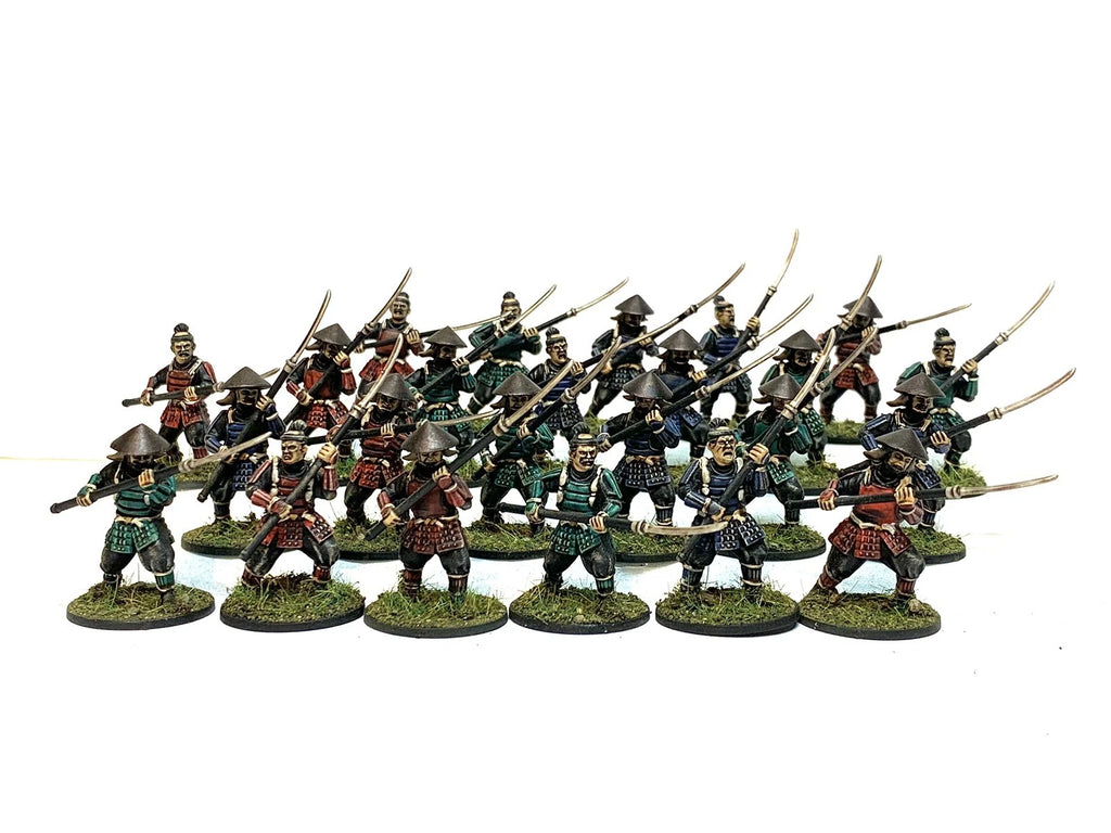 ASHIGARU SAMURAI WITH YARI