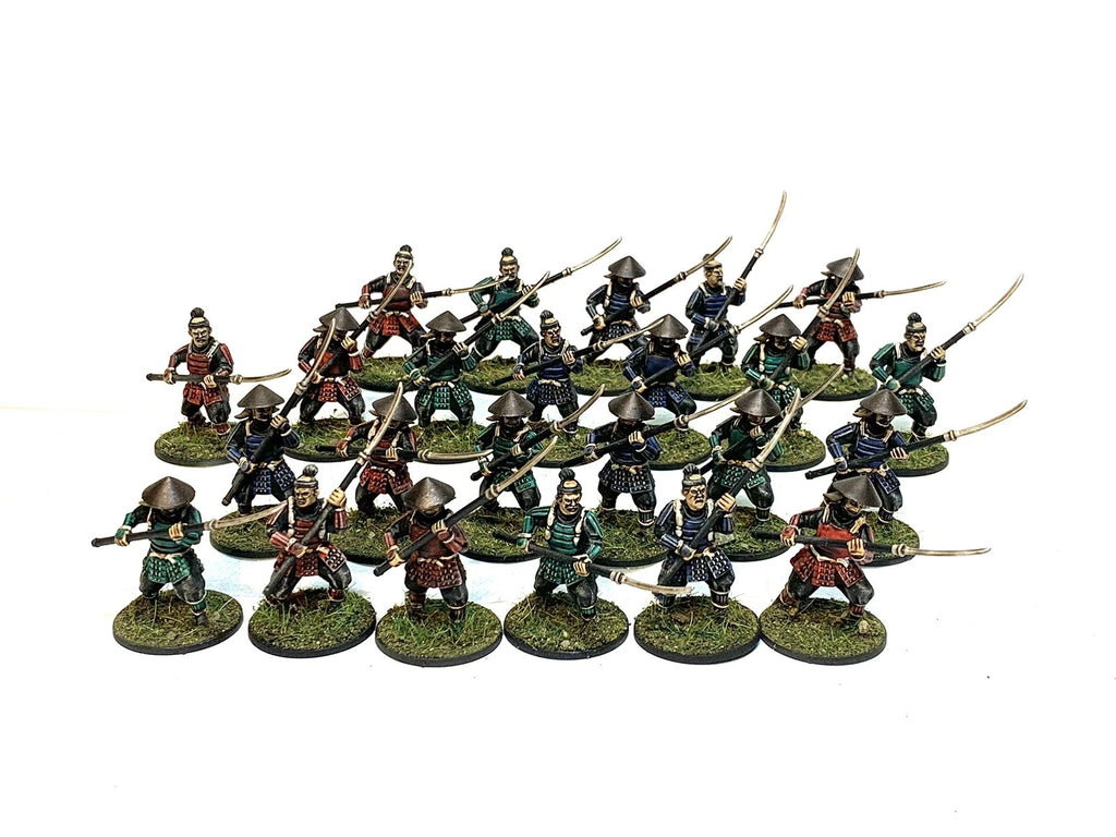 ASHIGARU SAMURAI WITH YARI
